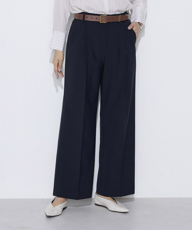 セットアップ対応】T／W2WAYストレッチ ストレートパンツ（15-04PO08