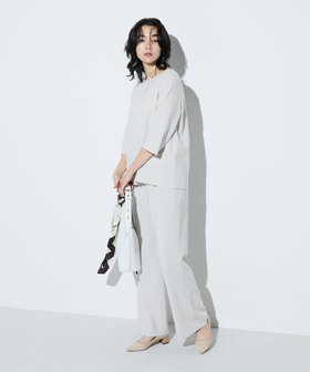 トリアセダブルクロス Tブラウス（15-07BM14-205）｜コムサ（COMME CA