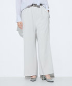 トリアセダブルクロス パンツ（15-07PM15-205）｜コムサ（COMME CA