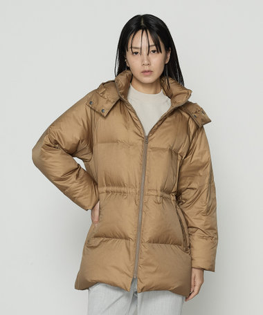 美品꧁サリースコット꧂ダウンコート ジャケット ニット 9号 M切替 ストライプ 美品꧁サリースコット꧂ダウンコート ジャケット ニット 9号 M