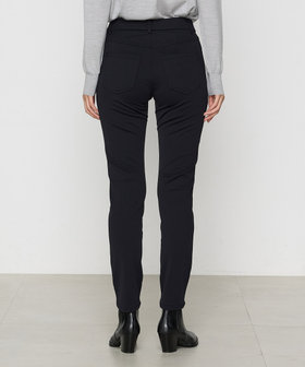 COMME CA ISM パンツ ストレッチ ツイル 裏起毛 スキニー メンズ