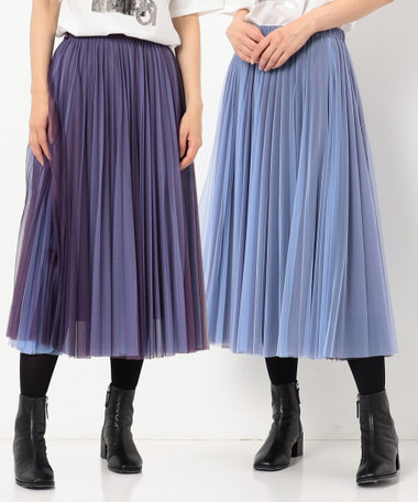 【リバーシブル】ソフトチュール スカート