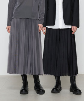 ブライトリーセットアップ】ソフトチュール×オーガンジートリコット