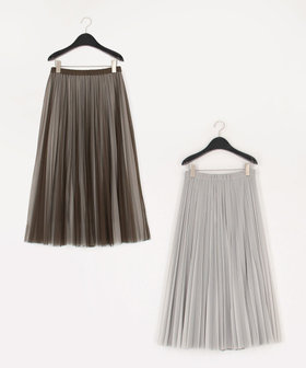 ふゆこ　ライトグレーXS ブライトリーセットアップ】ソフトチュール×オーガンジートリコット