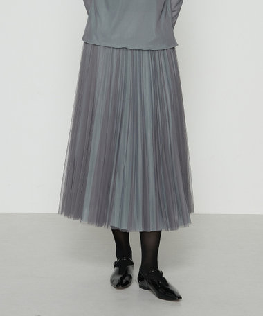 【リバーシブル】ソフトチュール スカート