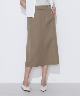 ウールギャバ タイトスカート