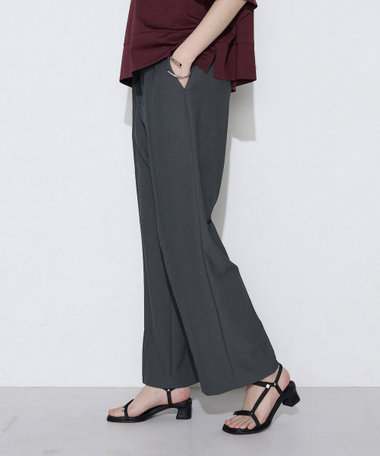 2WAYストレッチツイルストレートパンツ