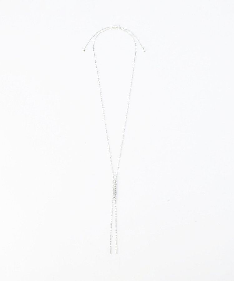 ガラスY字 ネックレス