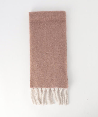 シャギー調 マフラー