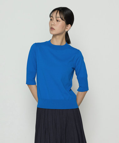 コットンダルストレッチ 半袖プルオーバー