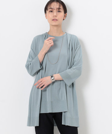ロングカーディガン ガウンタイプ |公式通販|ファイブフォックス 