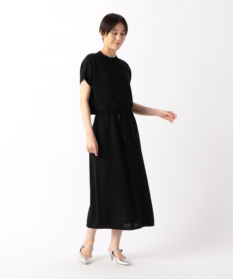 美濃和紙 バックスリットニットワンピース（15-53OG09-204）｜COMME CA（コムサ）｜COMME  CA（コムサ）｜WOMEN（ウィメン）｜公式通販｜ファイブフォックス オンラインストア（FIVE FOXes ONLINE STORE）