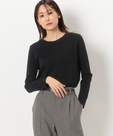 フェザータッチスムース 長袖Tシャツ
