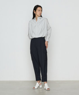 コットンポプリンストライプ シャツ（15-72HK11-205）｜COMME CA  