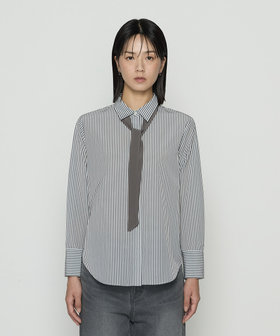 ⭐️新品・未使用⭐️コムサブロンドオフ ボザム切替 ストライプ ブラウス ドロストストライプシャツ[商品：PN25SS-014] - PUNYUS Online Store