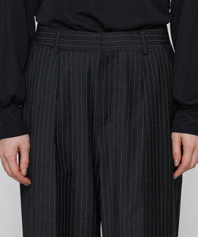 セットアップ対応】ブライトリートロストライプ ワイドパンツ（15