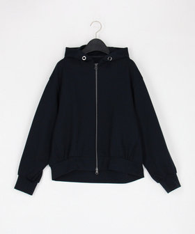 PPFM/コムサ スカルフェイス/Wジップアップパーカー ブラック サイズ参/L PPFM/コムサ スカルフェイス/Wジップアップパーカー ブラック サイズ参