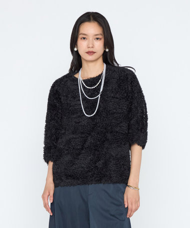 立体テープ刺繍 プルオーバー