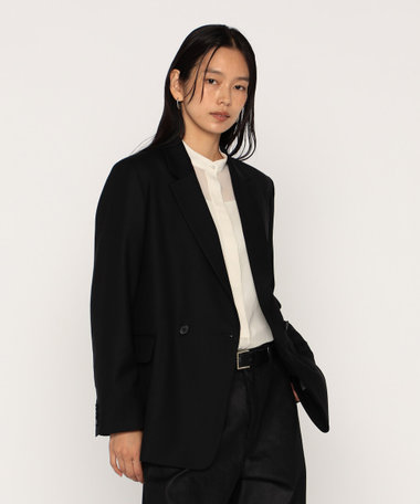 新品未使用　je suis comme je suis服 フレンチワークコート FASCINATE_THE R 2024-25AW ブランドミックス オールブラック
