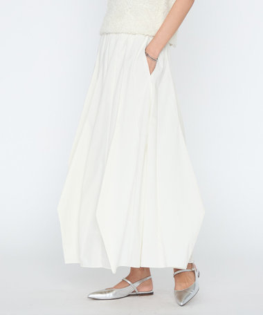 ライトタフタ ジグザグフォルムスカート