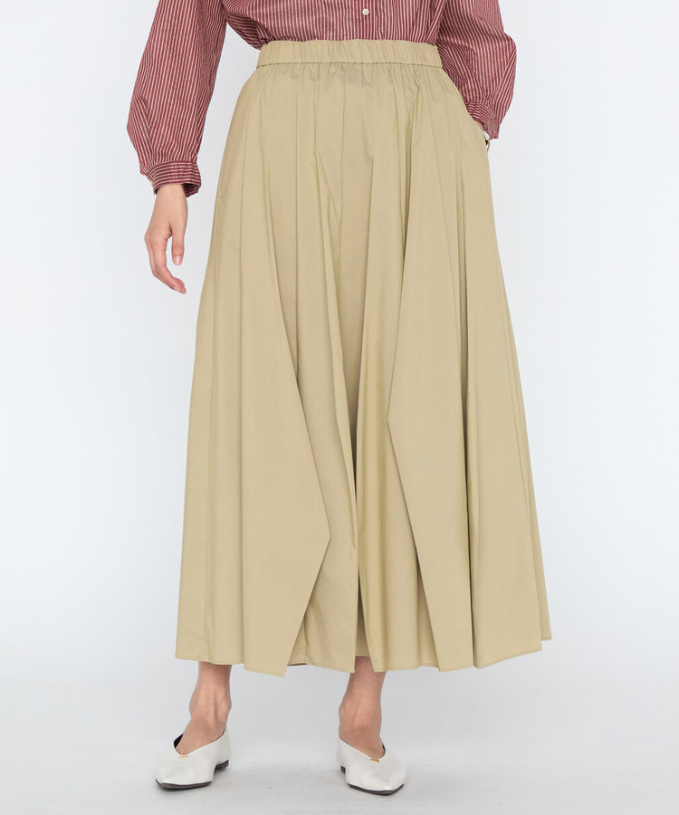 ライトタフタ ジグザグフォルムスカート