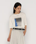 60/-スビン リサイクルオーガニックスムース プリントTシャツ