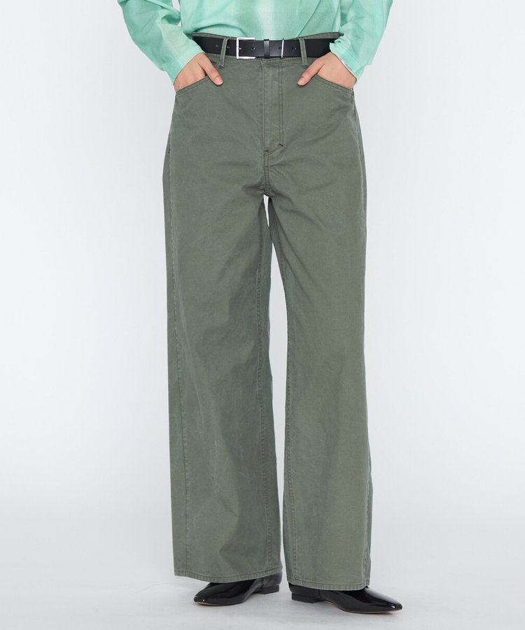 キャンバス・ダック 中空ストレッチデニム（18-11PO04-206）｜メゾン