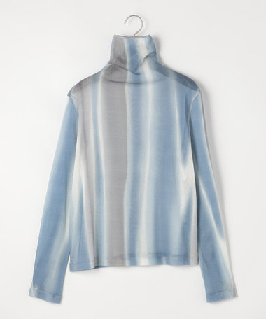 コットンチュール プリントスキントップス