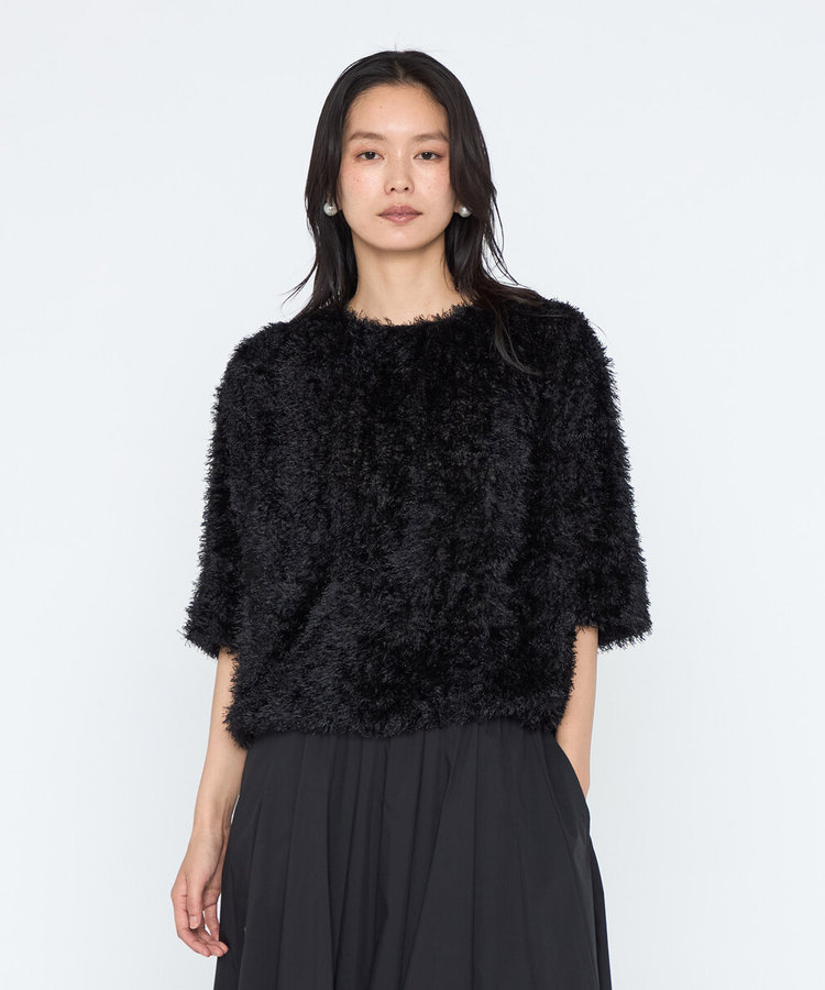 ツッキリジャカード ドロストトップス