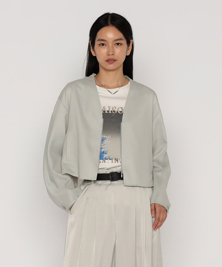 サンベールライトカラミ織り ブルゾン（18-15VK04-205）｜（Maison