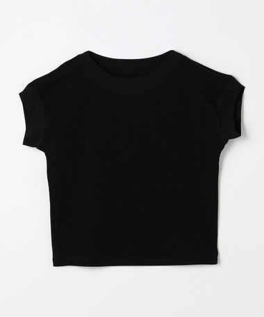 スビンプラチナムスムース ボートネックTシャツ