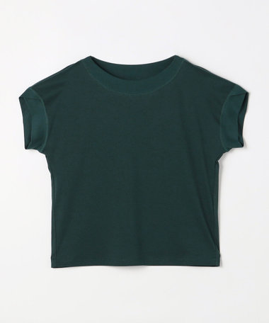 スビンプラチナムスムース ボートネックTシャツ