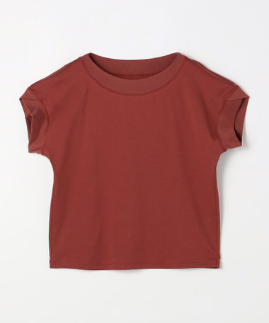 スビンプラチナムスムース ボートネックTシャツ