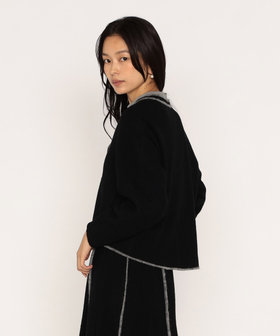 ウールブークレアムンゼン カーディガン（18-25EM08-205）｜（Maison