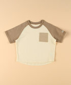 〔80cm~〕配色 ラグランTシャツ