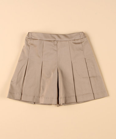 〔95cm～〕ストレッチサテン キュロット