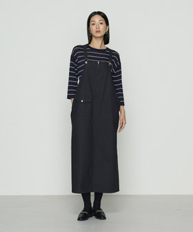 コットンクロス サロペットスカート（21-01OM01-205）｜コムサ ワード