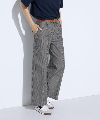 ヒッコリーストライプ パンツ