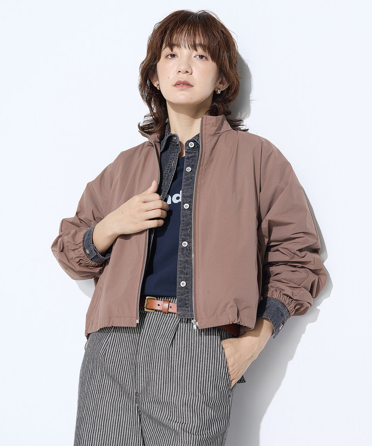 ドライナイロンストレッチタフタ ブルゾン