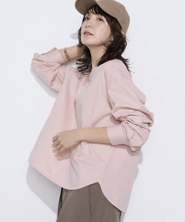 トリコット ジャージーブラウス