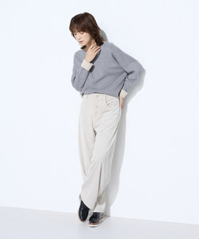 14G接結編 ニットプルオーバー（21-03IM03-205）｜コムサ ワードローブ