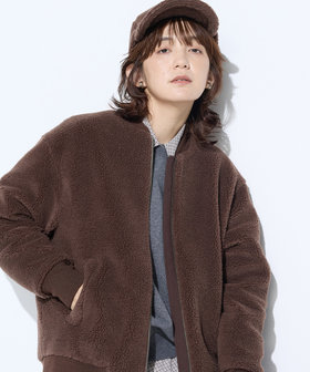 WOOL BREND ボア ブルゾン（21-03VM03-205）｜コムサ ワードローブ