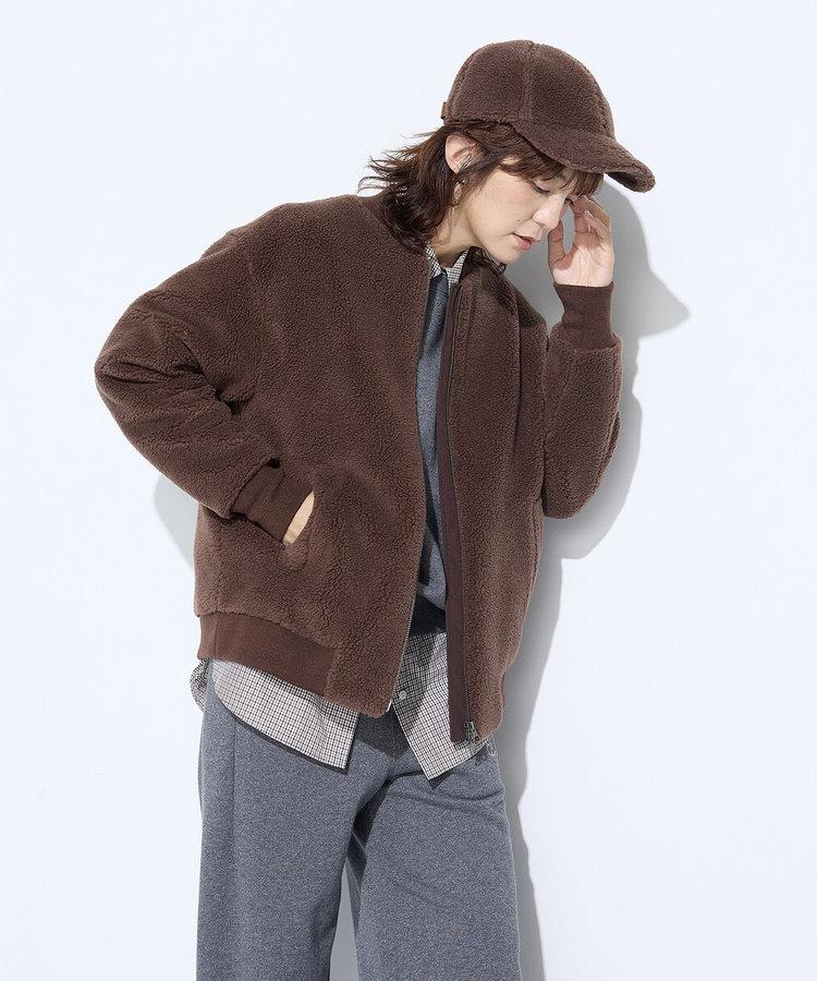 WOOL BREND ボア ブルゾン