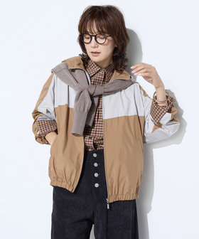 パウダータフタ ブルゾン（21-03VM04-205）｜コムサ ワードローブ