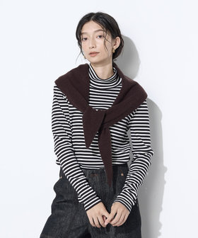 裏双糸ラメ裏毛 プルオーバー（21-03EM04-205）｜コムサ ワードローブ