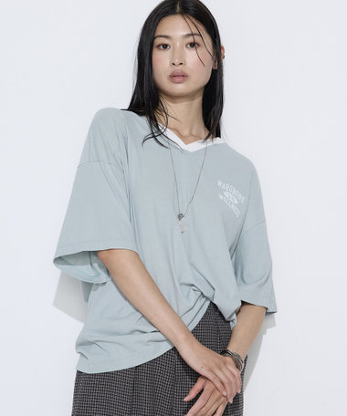 ヴィンテージレアルツイストライト プリントTシャツ