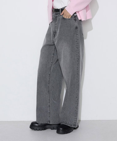 〔 +サイズ 〕 12oz デニムパンツ