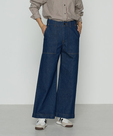 〔 +サイズ 〕12．5oz デニム パンツ