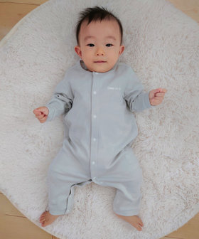 “にっぽんの色" おしりパッチ 長袖ツーウェイオール