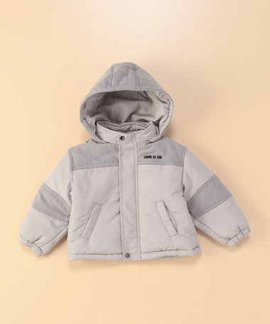 フード付き 中綿 ブルゾン (ベビーサイズ)